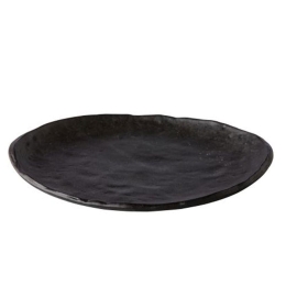 Πιάτο Oyster QR17041 D21cm Black Q Raw Κεραμικό