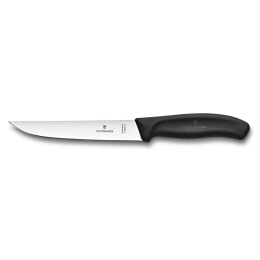 Μαχαίρι Κουζίνας Carving 6.8103.15B 15cm Black Victorinox Πολυπροπυλένιο