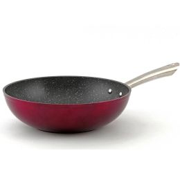 Γουόκ Επαγωγικό Electra Granite 06. 60.32 Νο 32 Red Keystone 32cm Αλουμίνιο