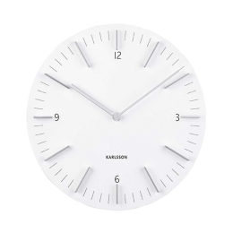Ρολόι Τοίχου Detailed KA5782WH Φ30cm White Karlsson Ξύλο