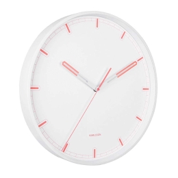 Ρολόι Τοίχου Dipped KA5775CP Φ40cm White-Bronze Karlsson Μέταλλο