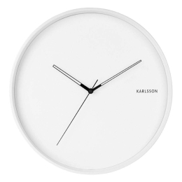 Ρολόι Τοιχού Hue KA5807WH Φ40cm White Karlsson Ατσάλι