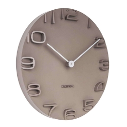 Ρολόι Τοίχου On The Edge KA5311GY Φ42cm Grey Karlsson ABS