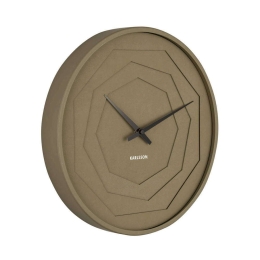 Ρολόι Τοίχου Layered Origami KA5850MG Φ30cm Green Karlsson Mdf