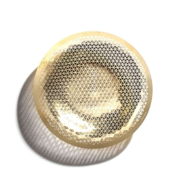 Διακοσμητικό Μπωλ Push PS-B Φ15cm Gold Fundamental Μέταλλο