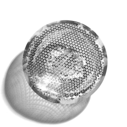 Διακοσμητικό Μπωλ Push PS-S Φ15cm Silver Fundamental Μέταλλο