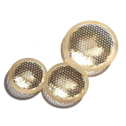 Διακοσμητικό Μπωλ Push Trio PT-B 13x21cm Gold Fundamental Μέταλλο