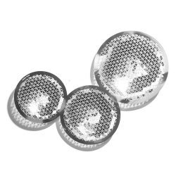 Διακοσμητικό Μπωλ Push Trio PT-S 13x21cm Silver Fundamental Μέταλλο
