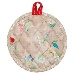 Πιάστρα Φούρνου Hummingbirds 51034004 Φ20cm Khaki Pip Studio 100% Βαμβάκι