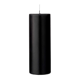 Κερί Anja 18000008 7x20cm Black Bloomingville Παραφίνη