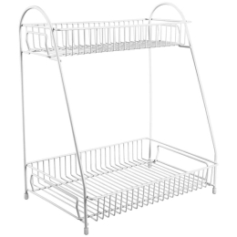 Ραφιέρα 2 Θέσεων Tidy PT3844WH 30x20x34,5cm White Present Time Μέταλλο