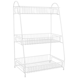 Ραφιέρα 3 Θέσεων Tidy PT3845WH 30x20x45,5cm White Present Time Μέταλλο