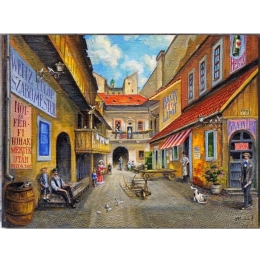 Πίνακας Σε Καμβά MH107 60x80cm Multi Οριζόντιοι Καμβάς