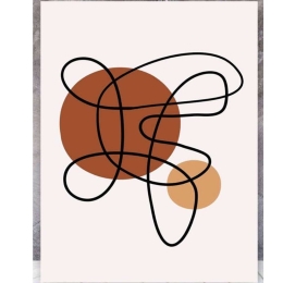 Πίνακας Σε Καμβά MH116 60x80cm Multi Κάθετοι Καμβάς