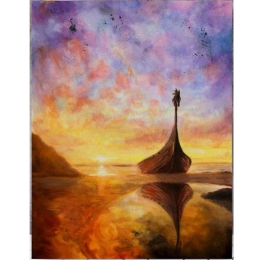 Πίνακας Σε Καμβά MH120 60x80cm Multi Κάθετοι Καμβάς