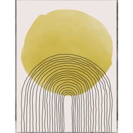 Πίνακας Σε Καμβά MH128 60x80cm Multi Κάθετοι Καμβάς