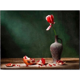 Πίνακας Σε Καμβά MH133 60x80cm Multi Οριζόντιοι Καμβάς