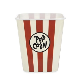 Μπωλ Για Pop Corn 27672 16,2x11,7x18cm Red-Ecru Balvi Πολυπροπυλένιο