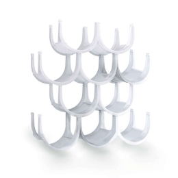 Κάβα Μπουκαλιών 10 Θέσεων 26399 37x49x14,3cm White Balvi Πολυπροπυλένιο