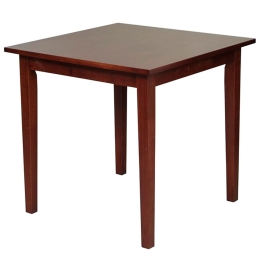 Naturale Τραπέζι Mdf Ε7672 Καρυδί 80x80cm Mdf,Ξύλο