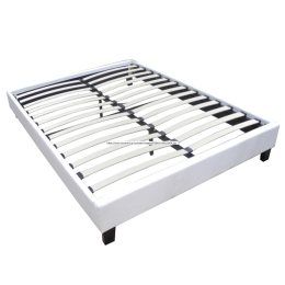 Υπόστρωμα-Κρεβάτι Wilton Ε2015,4L Pu K/D Aσπρο 150x200cm Διπλό Ξύλο,Ύφασμα