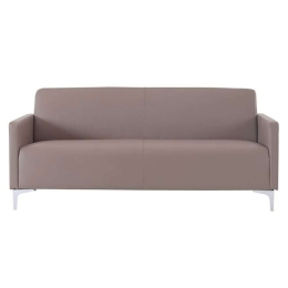 Καναπές Διθέσιος Style Ε948,241 112x71x72cm K/D PU Cappuccino