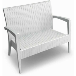 Καναπές Miami White 53-0080 Siesta Διθέσιος