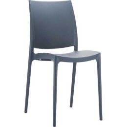 Καρέκλα Maya Dark Grey 20-0146 Siesta