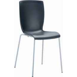 Καρέκλα Mio Black 20-2674 47Χ50Χ80cm Siesta Μέταλλο,Πολυπροπυλένιο