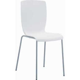 Καρέκλα Mio White 20-2672 47Χ50Χ80cm Siesta Μέταλλο,Πολυπροπυλένιο