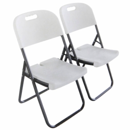 Καρέκλα Πτυσσόμενη Fanal White 41-0022 45X50X88cm