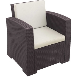 Πολυθρόνα Monaco Brown 53-0140 Siesta