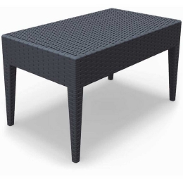 Τραπεζάκι Miami Dark Grey 53-0055 Siesta