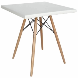 Τραπέζι Randy Werzalit White 08-0014 70X70cm Werzalit,Ξύλο