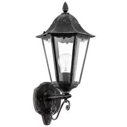 Φωτιστικό Τοίχου Navedo Aufwärts Sw-Ασημί-Platina 93457