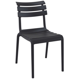 Καρέκλα Helen 20.0771 50x59x84cm Πολυπροπυλένιου Black Siesta