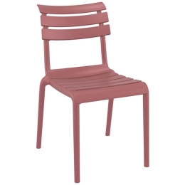 Καρέκλα Helen 20.0775 50x59x84cm Πολυπροπυλένιου Marsala Siesta