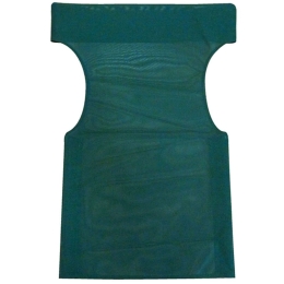Μαξιλάρι Καρέκλας Σκηνοθέτη Torino 18.0007 58x45x79cm Textline Dark Green Zita Plus