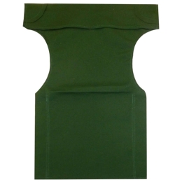 Μαξιλάρι Καρέκλας Σκηνοθέτη 18.0014 58x45x79cm Υφασμάτινο Dark Green Zita Plus