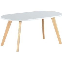 Τραπέζι Σαλονιού 09.0611 Mara 100x50x45cm White Zita Plus