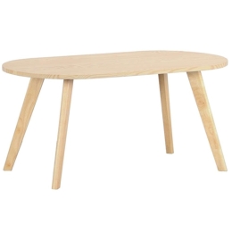 Τραπέζι Σαλονιού 09.0612 Mara 100x50x45cm Natural Zita Plus
