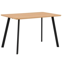 Τραπέζι Derbi 09.0656 120x70x75cm Natural Zita Plus