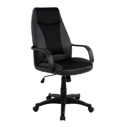 Καρέκλα Γραφείου Hm1001.01 Μαύρη 59χ60χ115cm
