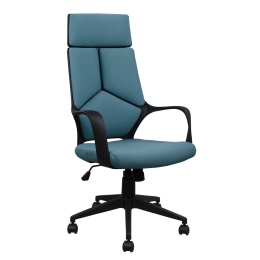 Καρέκλα Γραφείου Hm1054.06 Γκρί-Σιέλ 64χ61χ126 cm
