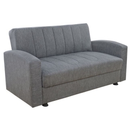 Καναπές Κρεβάτι Διθέσιος Dimos V05 HM3075.03 Grey 157X77X83cm Ύφασμα