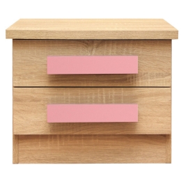 Κομοδινο Playroom Sonama-Ροζ Hm331+Hm336.02 40Χ48Χ39 cm Μελαμίνη