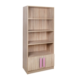 Βιβλιοθήκη Playroom Hm332+Hm336.02 80X35X180 cm Μελαμίνη
