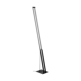 Φωτιστικό Δαπέδου Led Amontillado 98493 White-Black Eglo Μέταλλο,Πλαστικό
