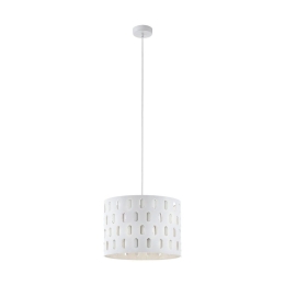 Φωτιστικό Οροφής Κρεμαστό Ronsecco 98274 White Eglo Μέταλλο