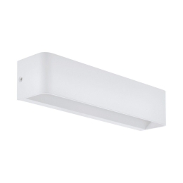 Φωτιστικό Τοίχου - Απλίκα Led Sania 4 98423 White Eglo Αλουμίνιο